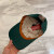 Loro Piana Baseball Cap with Elasticated back Cashmere Storm System in dark green and dark brown