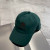 Loro Piana Baseball Cap with Elasticated back Cashmere Storm System in dark green and dark brown