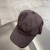 Loro Piana Baseball Cap with Elasticated back Cashmere Storm System in gray purple