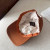 Loro Piana Baseball Cap with Elasticated back and Storm System in orange