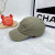 Loro Piana Baseball Cap with Elasticated back and Storm System in army green