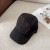Loro Piana Baseball Cap with Elasticated back and Storm System in black
