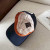 Loro Piana Baseball Cap with Elasticated Back and Storm System in dark blue