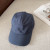 Loro Piana Baseball Cap with Elasticated back and Storm System in navy blue