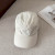 Loro Piana Baseball Cap with Elasticated back and Storm System in white