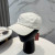 Loro Piana Baseball Cap with Elasticated back and Storm System in white