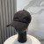 Loro Piana Baseball Cap with logo in dark brown