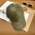 Loro Piana Corduroy Baseball Cap with Adjustable strap in army green