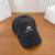 Loro Piana Denim Baseball Cap with Adjustable strap in black and white
