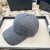 Loro Piana Fine Wale Corduroy Baseball Cap with Adjustable strap in dark gray