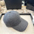 Loro Piana Fine Wale Corduroy Baseball Cap with Adjustable strap in dark gray