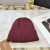 Loro Piana Men's / Women's Logo-Embroidered Ribbed Cashmere Beanie in burgundy
