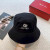 Loro Piana Men's / Women's Bucket Hat with Microfibre Storm System in black