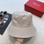 Loro Piana Men's / Women's Bucket Hat with Microfibre Storm System in dark beige