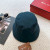Loro Piana Men's / Women's Bucket Hat with Microfibre Storm System in dark green