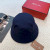 Loro Piana Men's / Women's Bucket Hat with Microfibre Storm System in navy blue