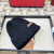 Loro Piana Men's / Women's Cable Knit Cashmere Beanie with Brown Logo Detail in black