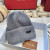 Loro Piana Men's / Women's Cashmere Beanie with Storm System in gray