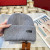 Loro Piana Men's / Women's Cashmere Beanie with Storm System in gray