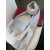 Loro Piana Men's / Women's Checked Fringed Cashmere Scarf in blue and beige