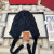 Loro Piana Men's / Women's Cuffed Wool Beanie in black