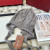 Loro Piana Men's / Women's Cuffed Wool Beanie in gray