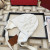 Loro Piana Men's / Women's Cuffed Wool Beanie in white
