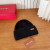 Loro Piana Men's / Women's Fine Rib Knit Blend Beanie with Logo Tag in black