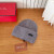 Loro Piana Men's / Women's Fine Rib Knit Blend Beanie with Logo Tag in gray