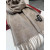 Loro Piana Men's / Women's Grande Unita Cashmere Scarf in beige