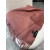 Loro Piana Men's / Women's Grande Unita Cashmere Scarf in red brown