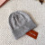 Loro Piana Men's / Women's Jungfrau Baby Cashmere Beanie in gray