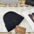 Loro Piana Men's / Women's Ribbed Knit Beanie in black