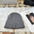 Loro Piana Men's / Women's Ribbed Knit Beanie in gray