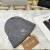 Loro Piana Men's / Women's Ribbed Knit Beanie in gray