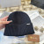 Loro Piana Men's / Women's Ribbed Cashmere Beanie in black