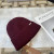 Loro Piana Men's / Women's Ribbed Cashmere Beanie in burgundy