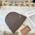 Loro Piana Men's / Women's Ribbed Cashmere Beanie in grayish brown