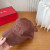 Loro Piana Suede Baseball Cap with Adjustable strap in caramel brown