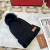 Loro Piana Women's Cashmere Beanie with Pom-Pom in black