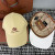 Loro Piana cotton Baseball Cap with Elasticated back in yellow and red brown