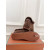 Loro Piana Women's Fleece-l/ed Suede Sneakers / Brown