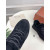 Loro Piana Women's Fleece-l/ed Suede Sneakers / Black