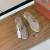 Loro Piana Women's Babouche Charms Walk Moccas/ Flat Shoes / Camel