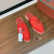 Loro Piana Women's Babouche Charms Walk Moccas/ Flat Shoes / Watermelon Red