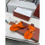 Loro Piana Women's M/dil Sandals / Orange Sale