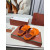 Loro Piana Women's M/dil Sandals / Orange Sale