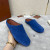 Loro Piana Women's Suede Sandals / Blue