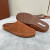 Loro Piana Women's Suede Sandals / Orange