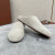 Loro Piana Women's Suede Sandals / White